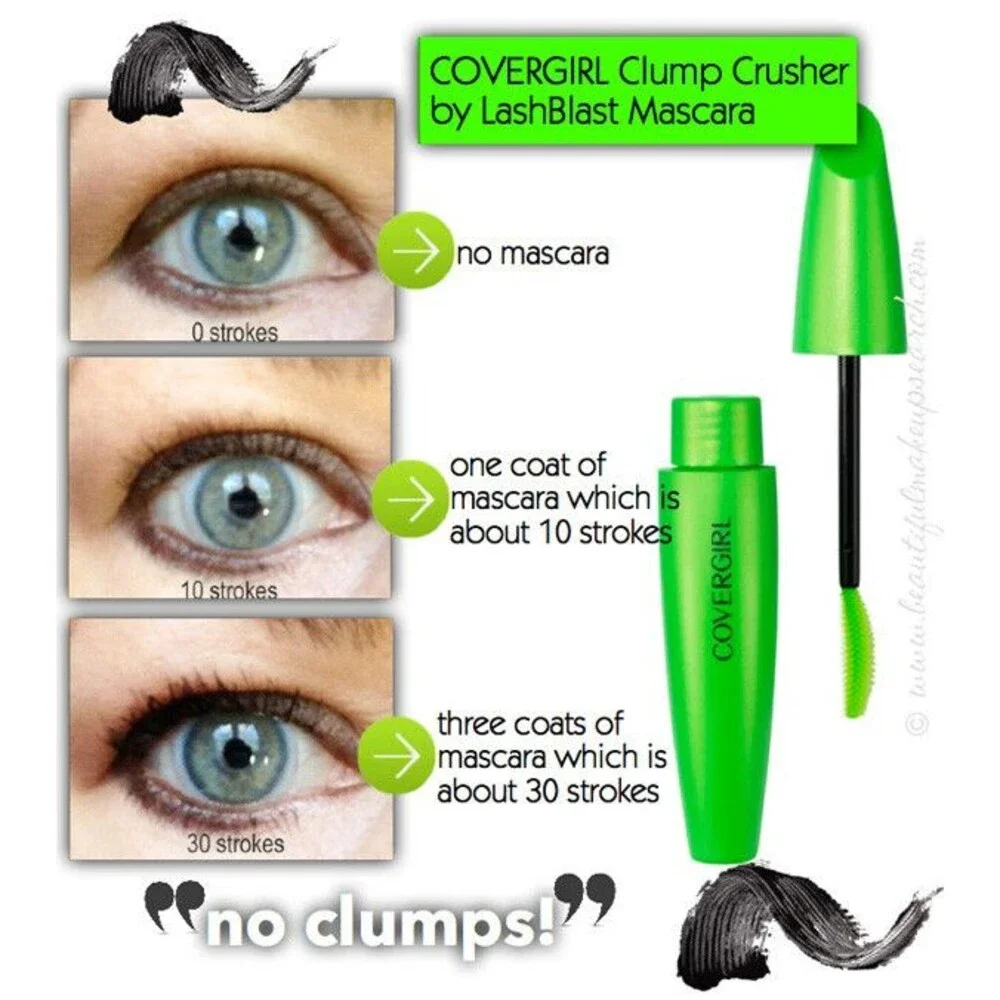 Covergirl Clump Crusher Extensions Lashblast Volume Length